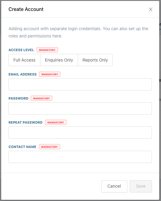 How to Create Additional Accounts